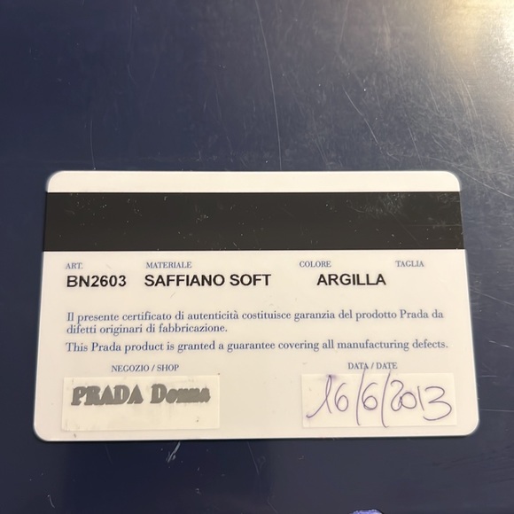 Prada Saffiano Soft Tote - Taupe - Picture 11 of 12